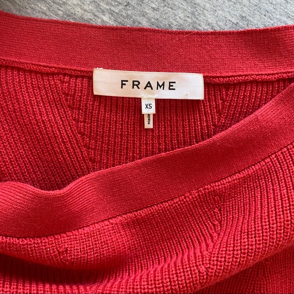 FRAME off the shoulder sweater - Picture 3 of 4